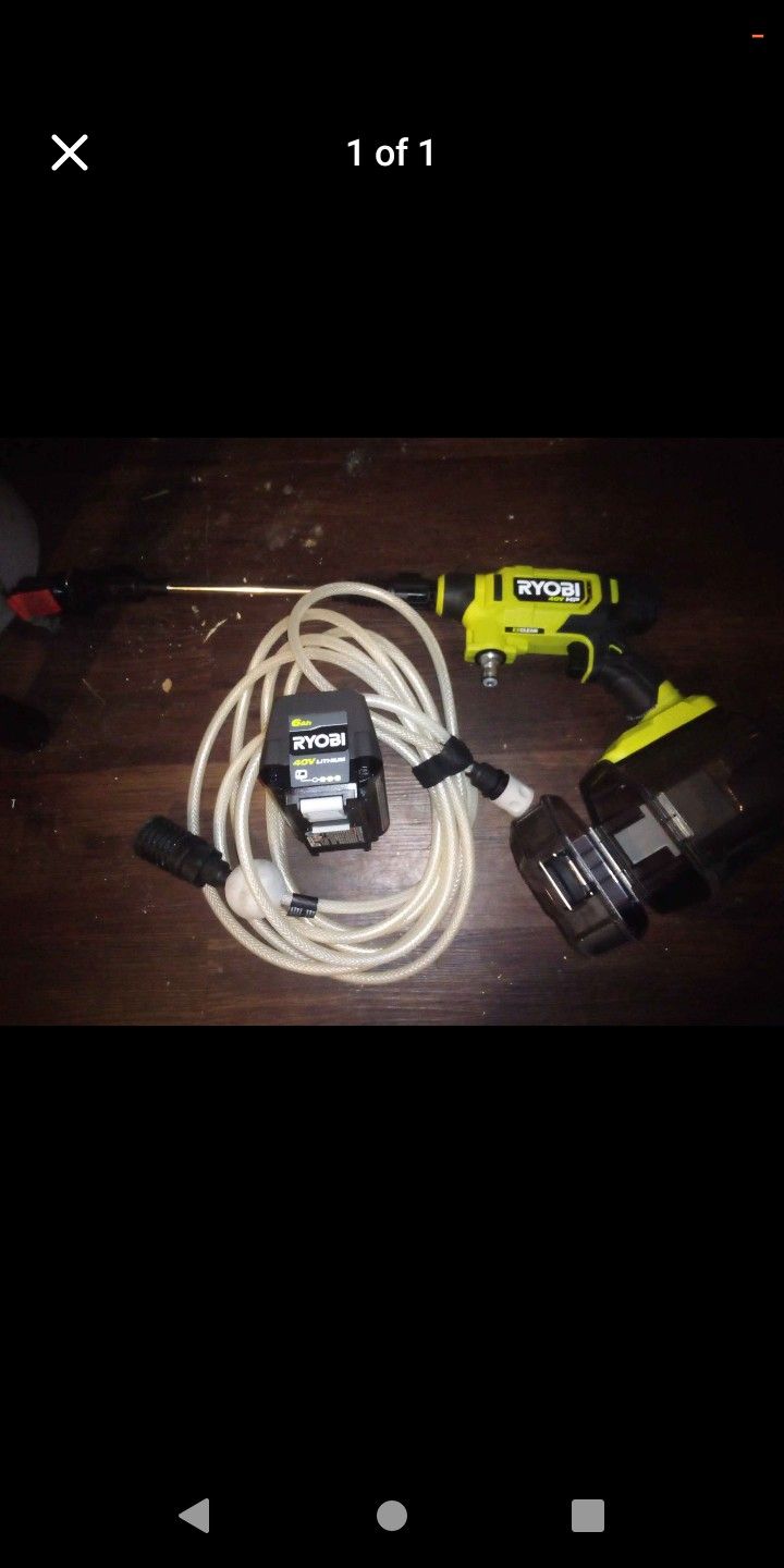Ryobi Pressure Washer