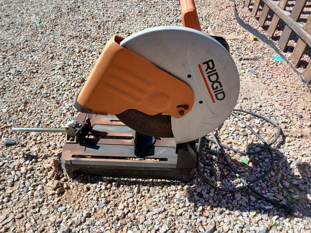 RIDGID 14 IN. ABRASIVE CUT OFF SAW