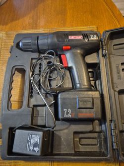 Craftsman 3/8 Inch 7.2 Volts Battery operated drill