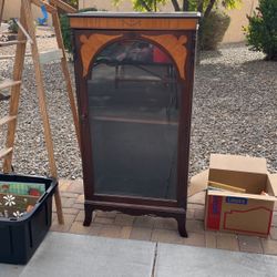 Antique Curio Cabinet 