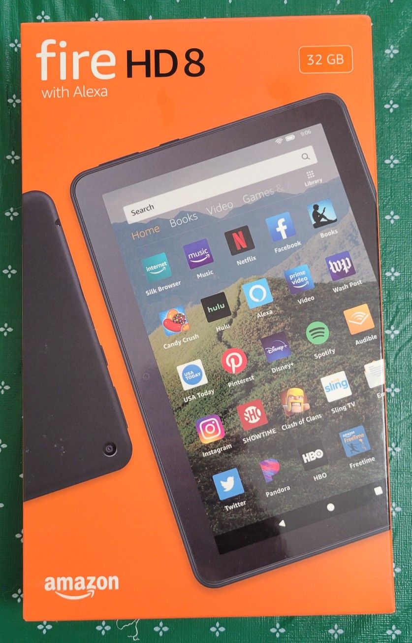 Amazon Fire HD 8 10th Gen 32GB Tablet [Black] - NEW! 🔥