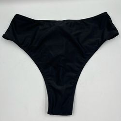 NEW Kepblom Bikini Bottom  Women’s Medium Black Thong Back