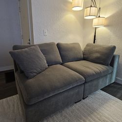 Thomasville Lowell 2-Piece Modular Sectional Couch