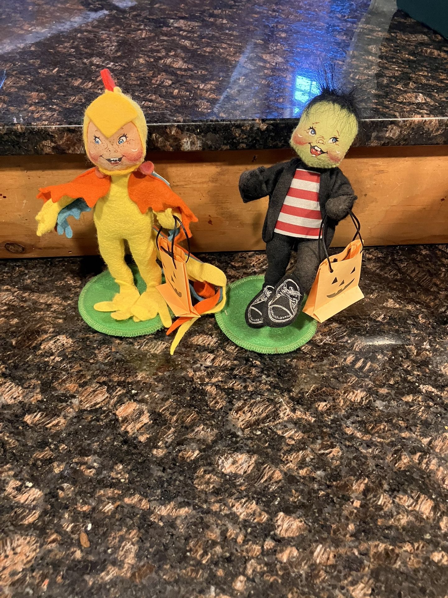 Vintage Annalee Halloween Dolls