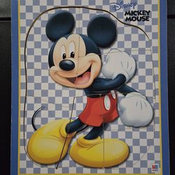 Mickey Mouse Wooden Frame Tray Puzzle