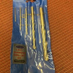 Set Of 5 Diamond Drill Bit