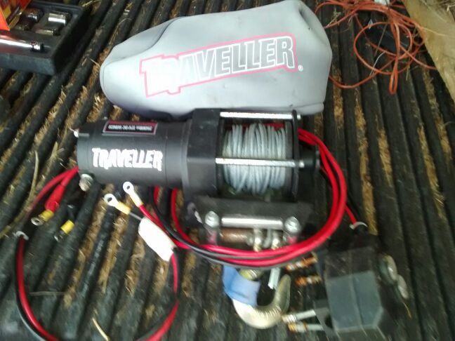 Traveller 2500lb atv winch