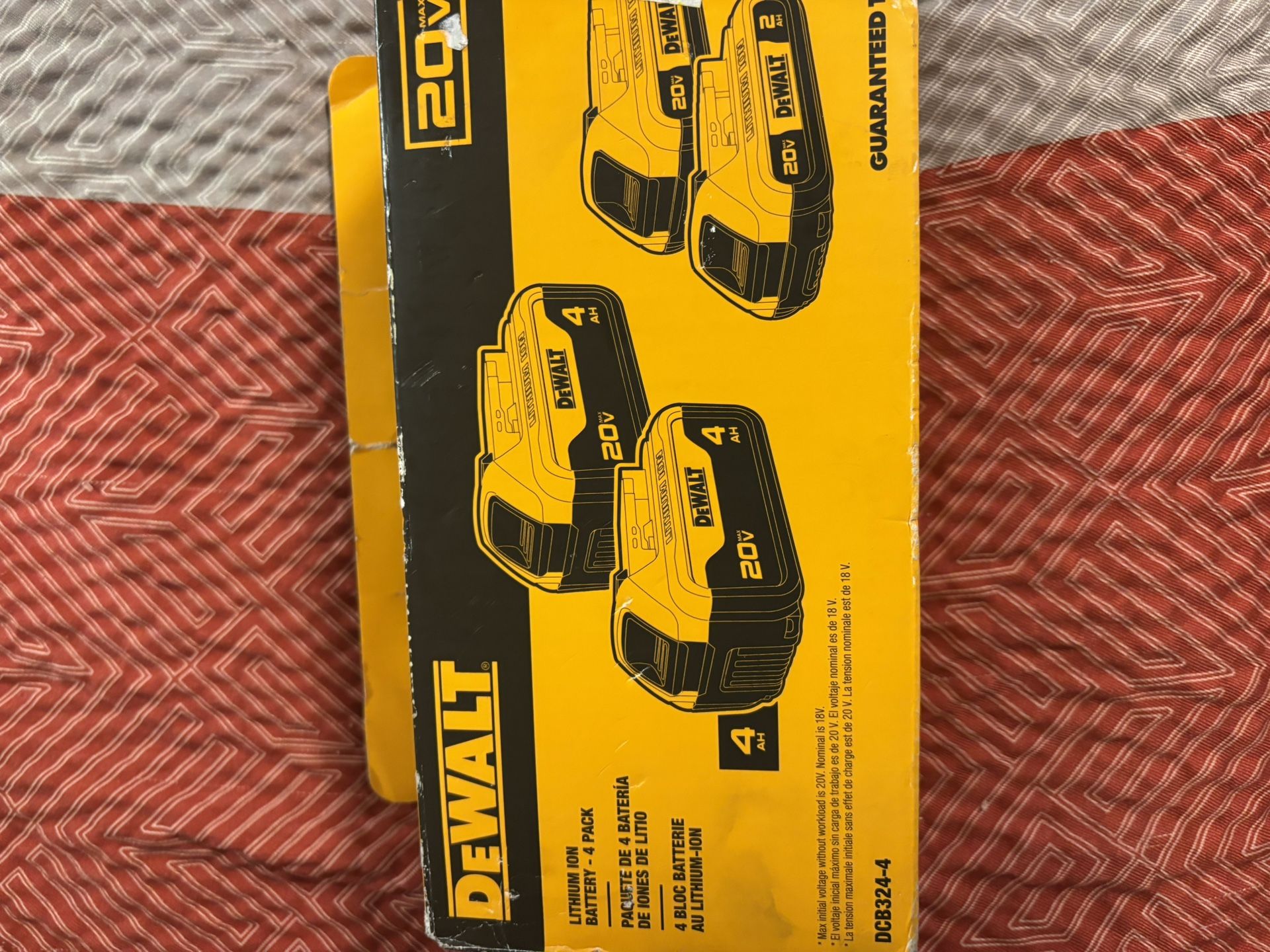 Dewalt 20v 4-pack Battery Kit