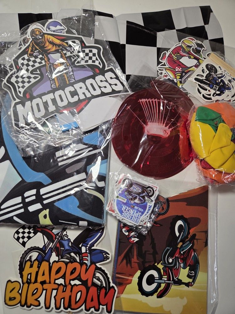 Motocross Birthday Party Supplies