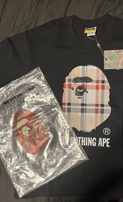 bape x burberry tee