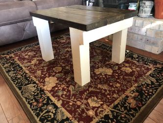 Rustic coffee table