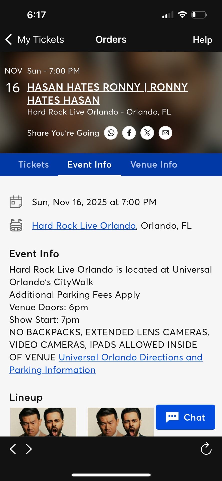 Hasan Minhaj Ronny Chieng - Orlando Tickets