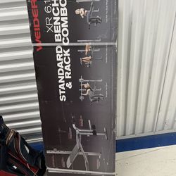 Weider XR 6.1 Bench Press & Squat Rack – NEW IN BOX 