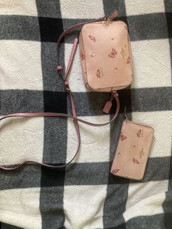 Butterfly coach crossbody mini set