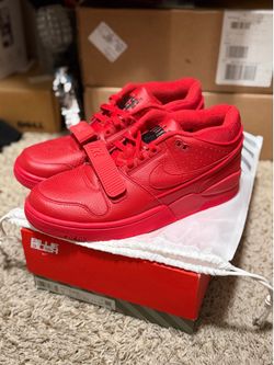 Fire Red' Billie Eilish x Nike Alpha Force Collab