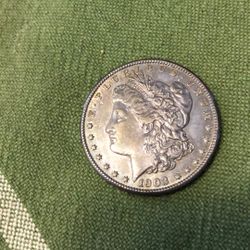 1902 O. Morgan Dollar