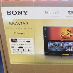 85 Tv $55 Down On Financing Six Month Warranty Free Delivery 85 Tv Sony Bravia Five Mini Led 120 Hz Smart 4K Hdtv