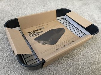 Brand New Sedona 16" Carbon Steel Roaster & Rack