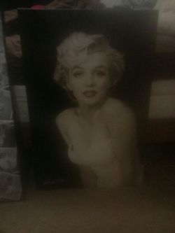 Marilyn Monroe Solid wood picture 2ft x 3ft