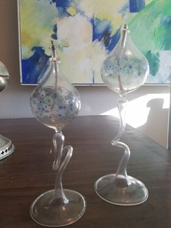 Oil lamp candles