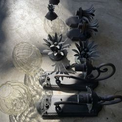 Pineapple Lamps Set of 4 