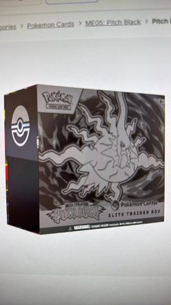 Pitch Black Pokemon center ETB pre-order
