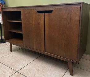 Wooden sideboard