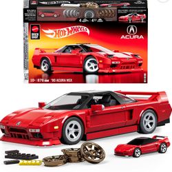 Mattel Brick Shop Hot Wheels Acura NSX new Sealed