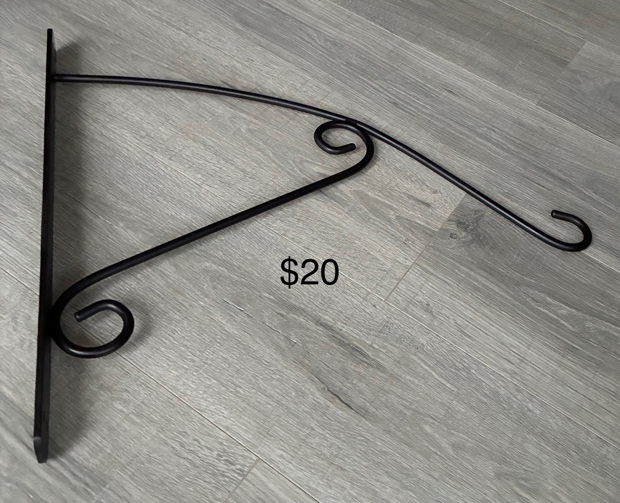Large Hanging Plant Bracket/Hose Holder/Wall Decor