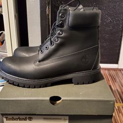 Timberland Premium 6" Leather Waterproof Boot New Sz 9.5 $130