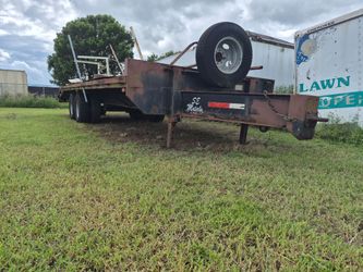 Bumper pull equipment trailer. 20K rated. Trades welcomed