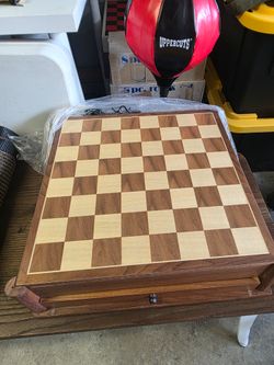 Beautiful Wood chess and classic game set