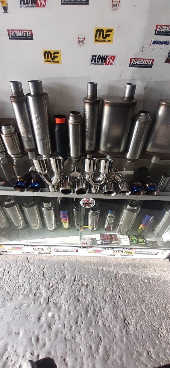 ESPECIAL MOFLE DELETE Y DUAL CROMO TIPS RT PARA CARROS Y TROKAS