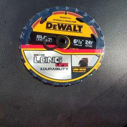 DeWalt 6 1/2 Inch Saw Blades 