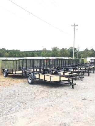 New 6.5x12 Premium Built Utility Trailers