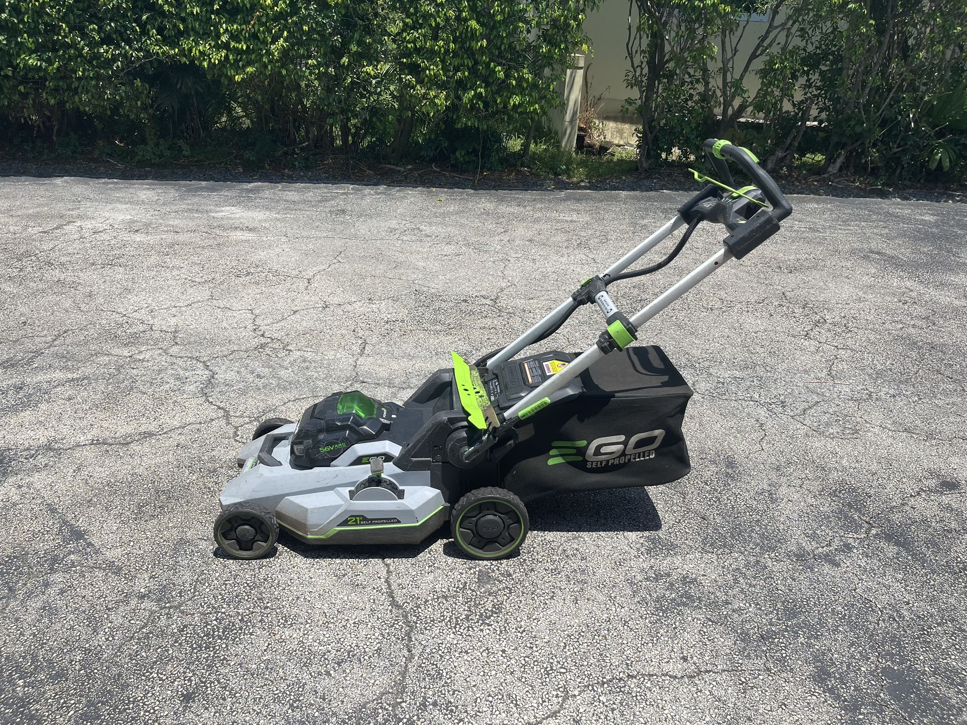 EGO Self Propelled Lawn Mower with 10Ah Battery