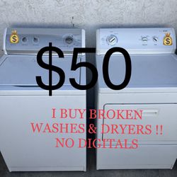 💰 cash washers & dryers💰