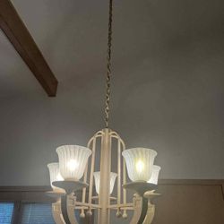 Vintage Neoclassical Chandelier 