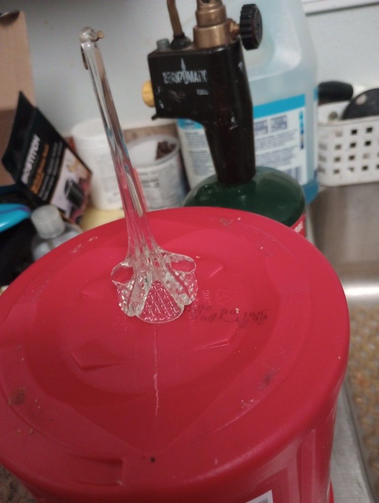 Crystal Drop Down Flower