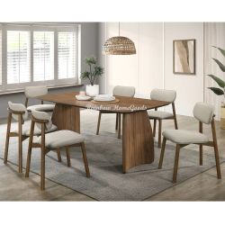 Mid-Century Modern Dining Table Set