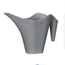 Lowe's Essentials 0.5-Gallon Gray Plastic Classic Watering Can