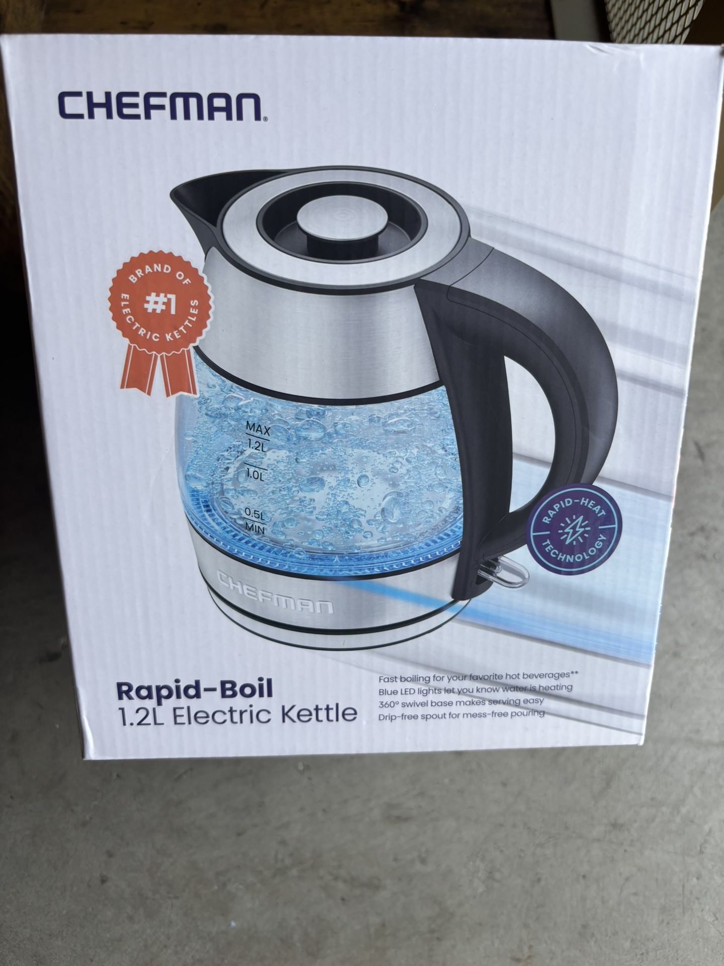 New Electric Kettle In Box