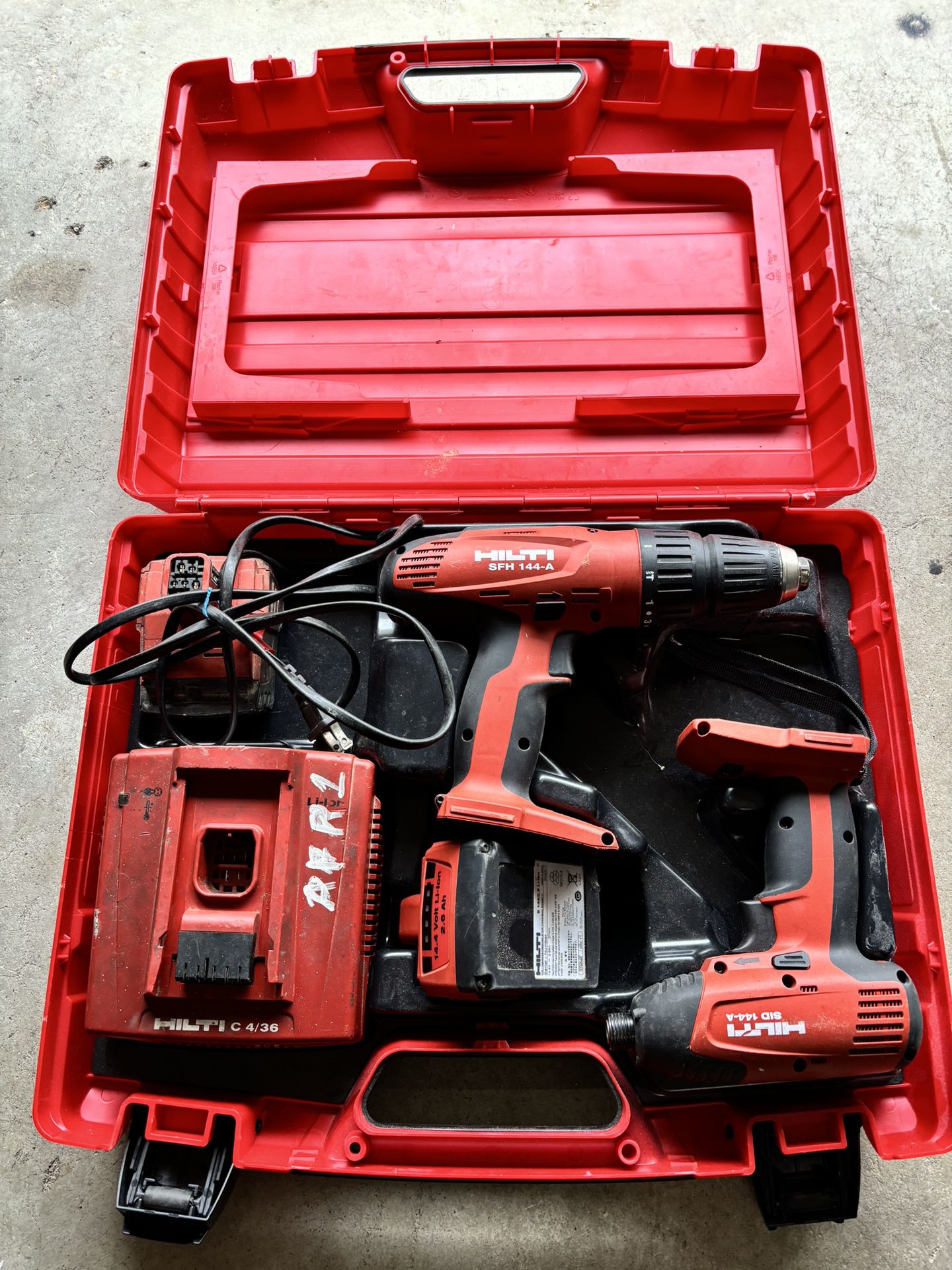 14.4 Volt Lithium-Ion Cordless Rotary Hammer Drill/Impact Driver Combo Kit (2-Tool)