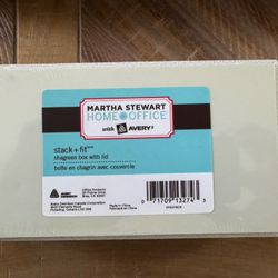 Martha Stewart stack + fit Box With Lid