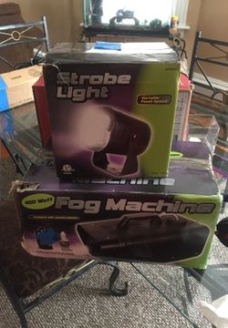 Light and smoke machine