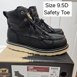 Red Wings Irish Setter Safety Toe Work Boots Size 9.5 