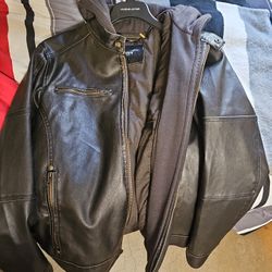 Wilsons Leatherjacket in dark brown or black. 