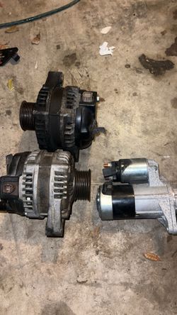 2 Alternators And A Starter