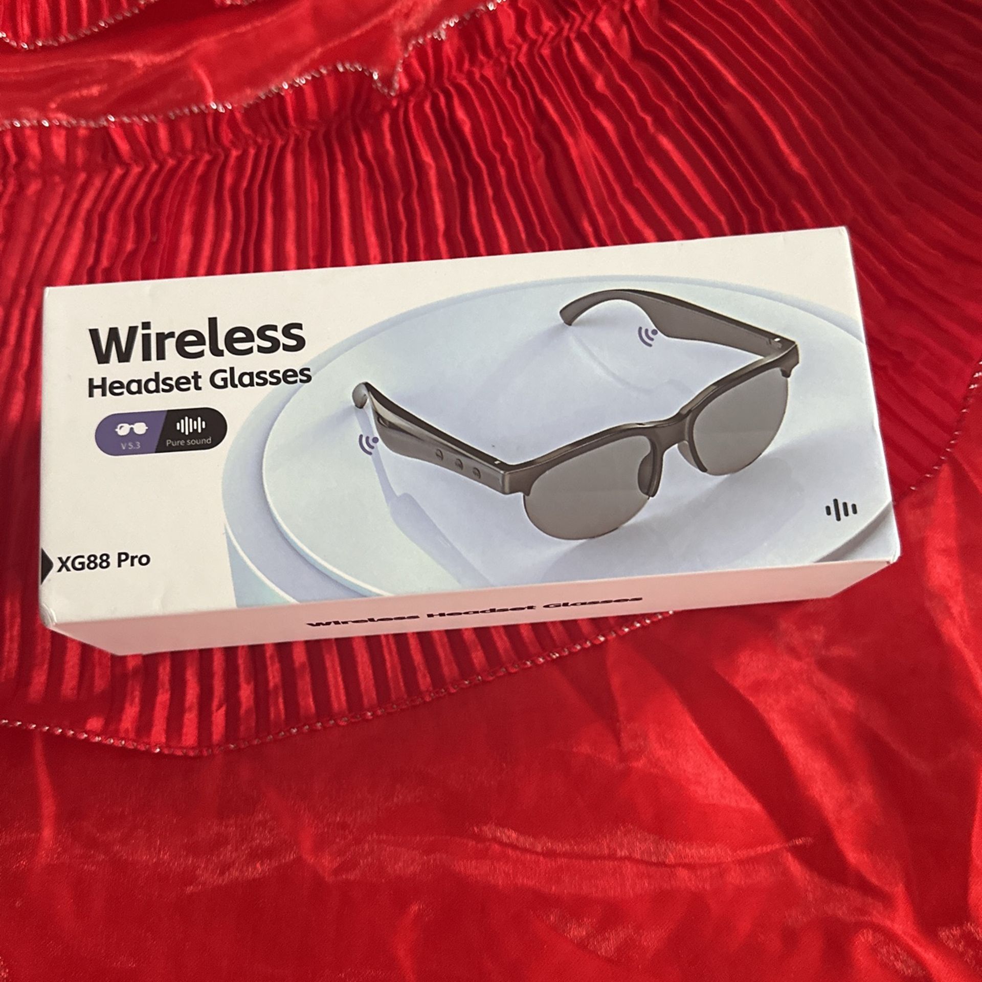 Wireless Headset Glasses