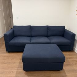 IKEA FINNALA Sofa and Ottoman
